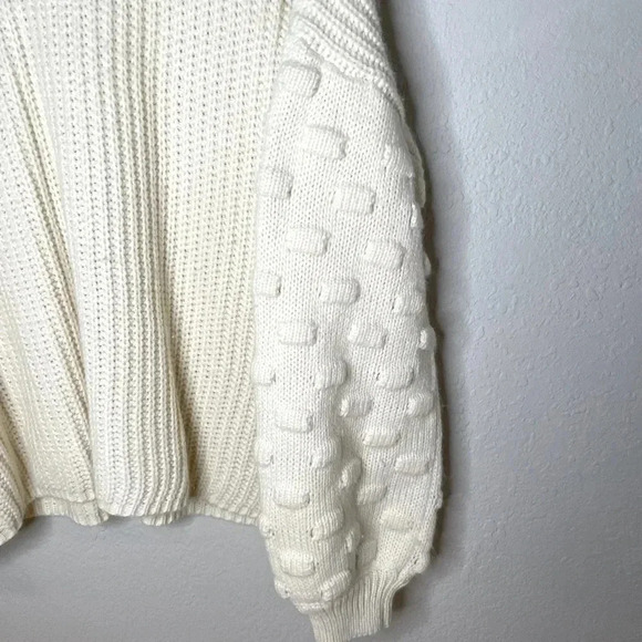 White Knit Sweater - Picture 9 of 9